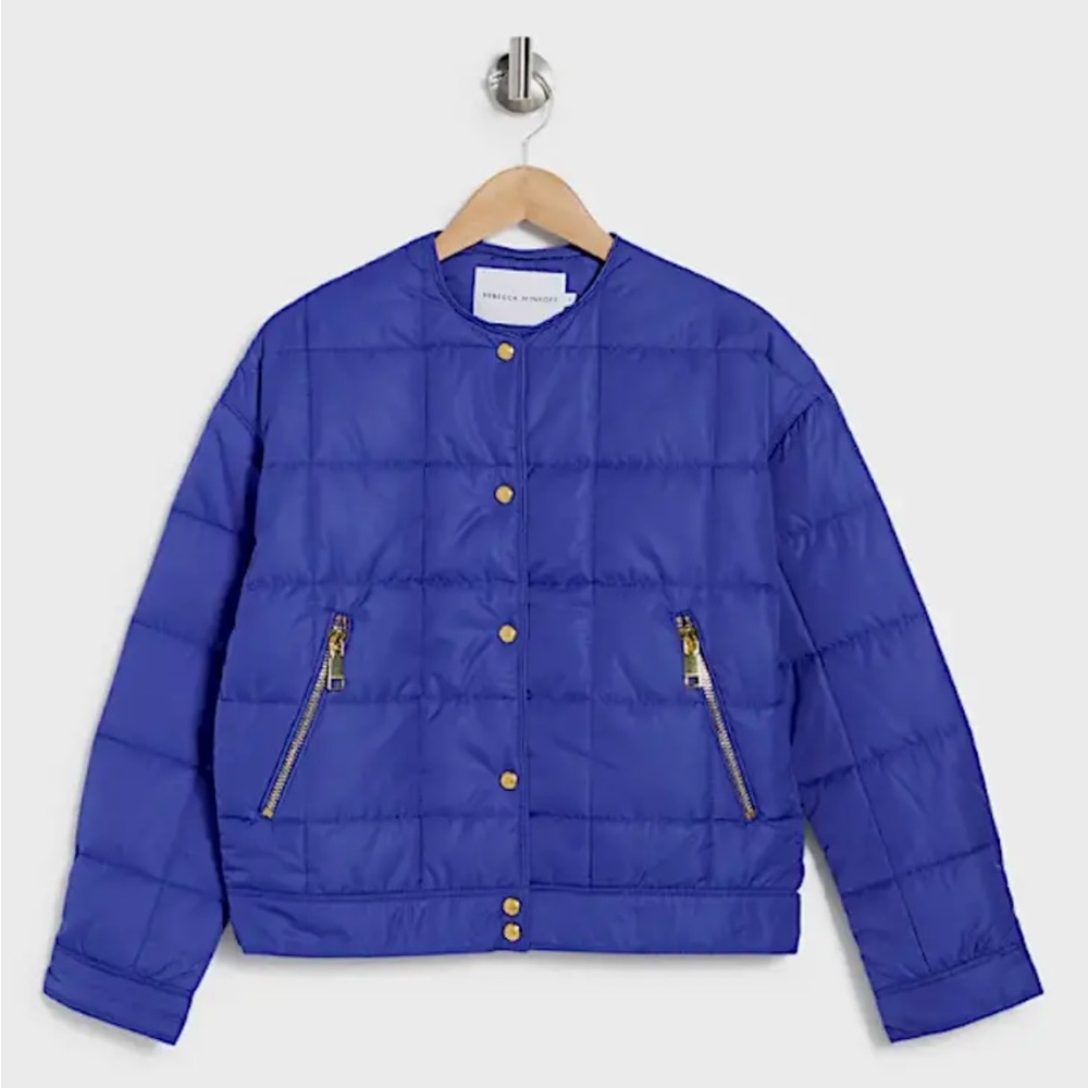 Rebecca Minkoff Sapphire Box Quilted Puffer Jacket S